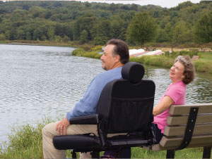 folding power wheelchair